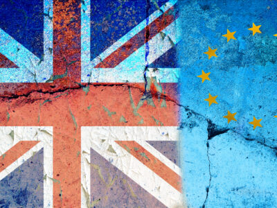UK & EU flags