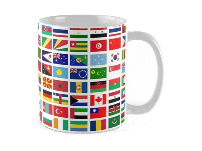 flag mug small