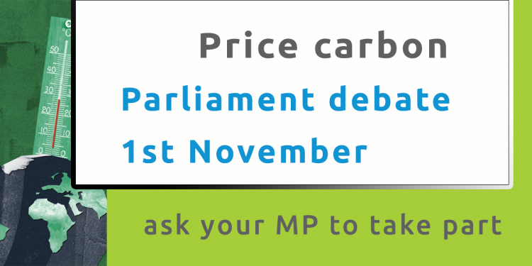 carbon pricing parliament debate 1 November 2021